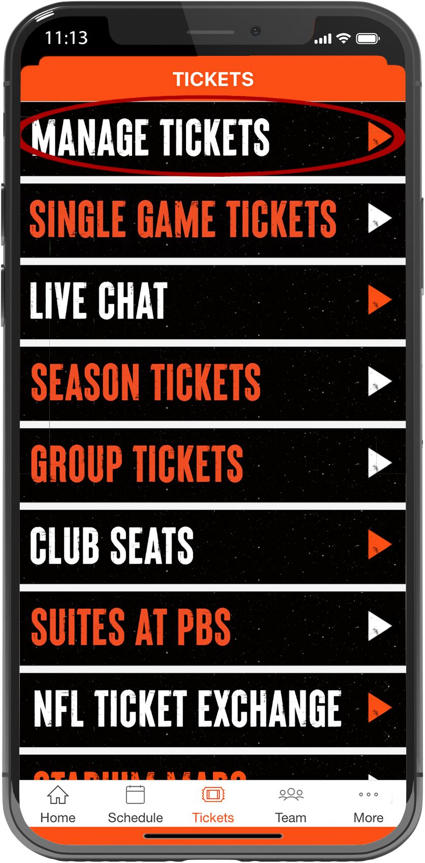 Cincinnati Bengals Tickets Mobile Ticket Guide