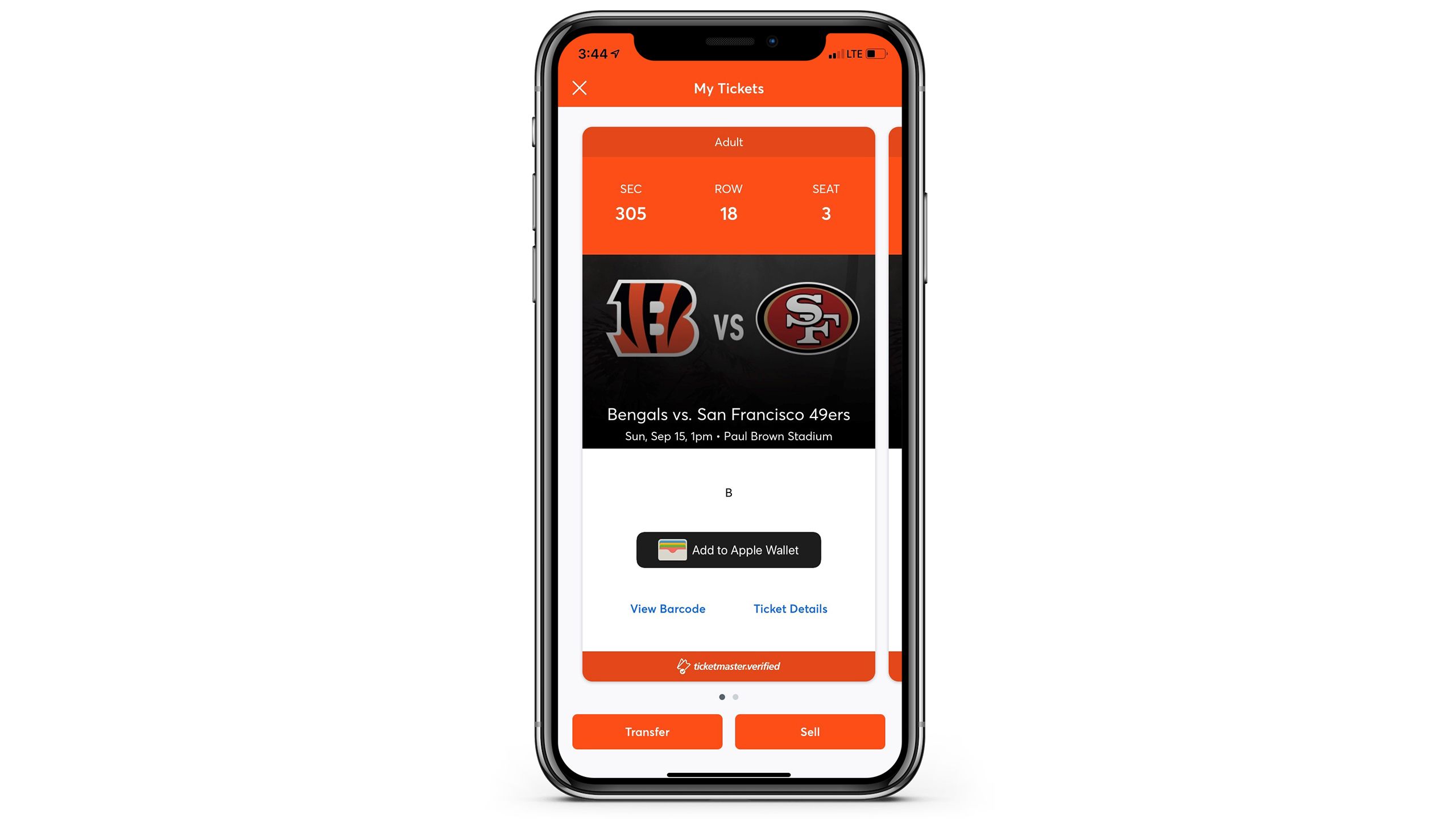 Cincinnati Bengals Tickets Mobile Ticket Guide