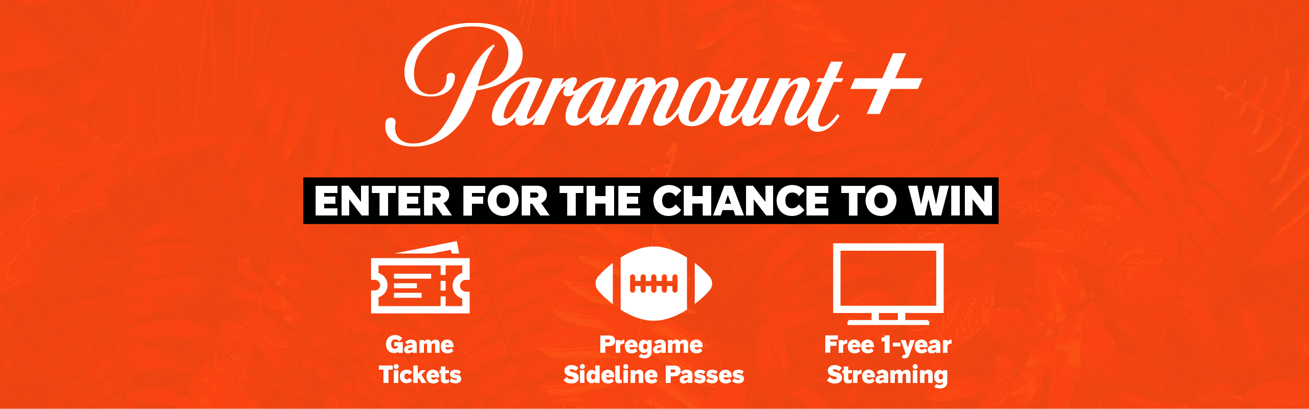 Ravens & Paramount+ Sweepstakes