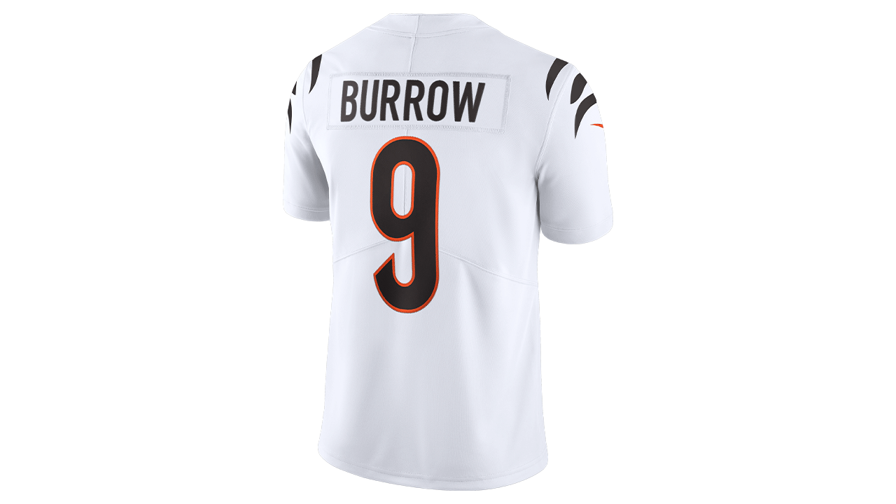Youth Burrow White Jersey