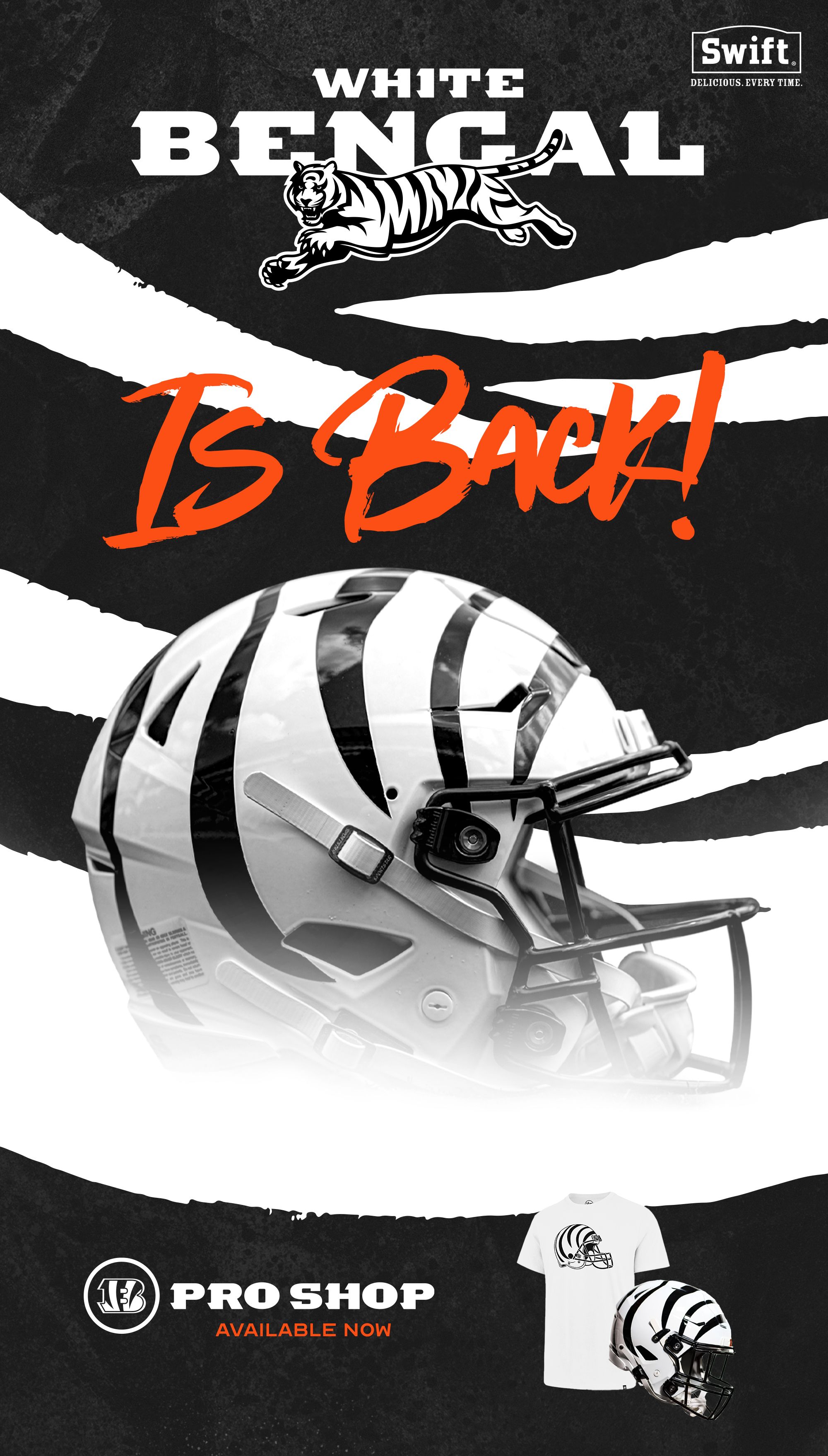 Bengals bringing back white helmets for 2023 season. Here's which game  they'll return