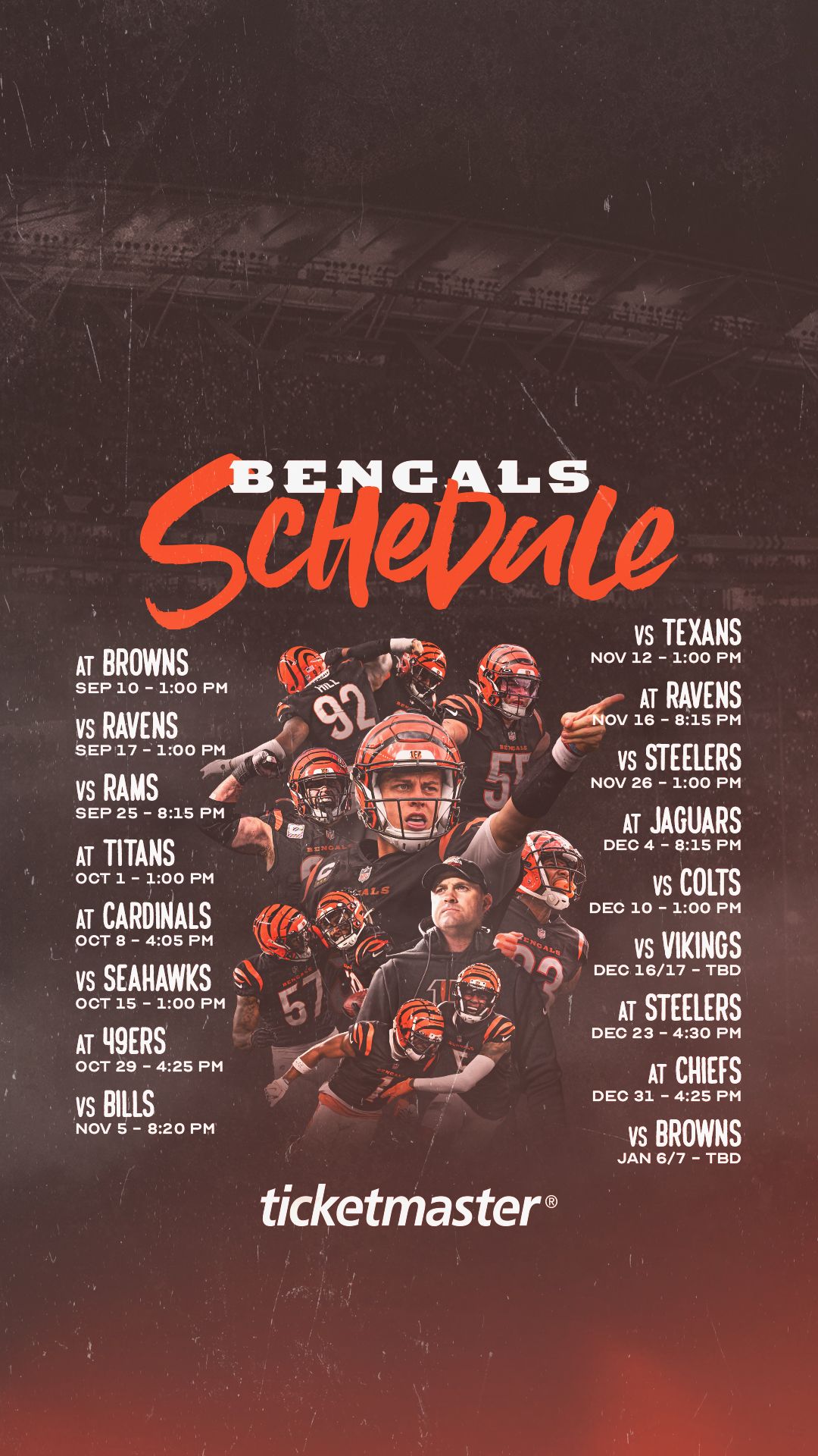 2023 Cincinnati Bengals wallpaper – Pro Sports Backgrounds