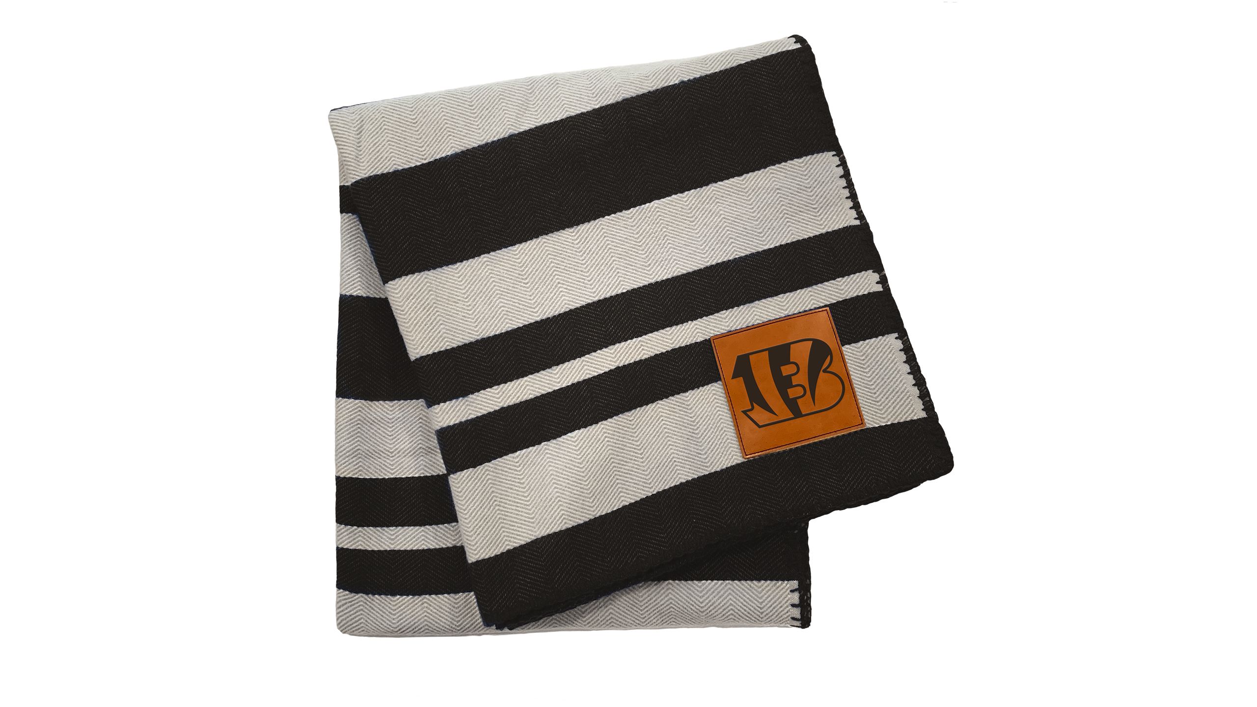 Pegasus Leather Logo Blanket