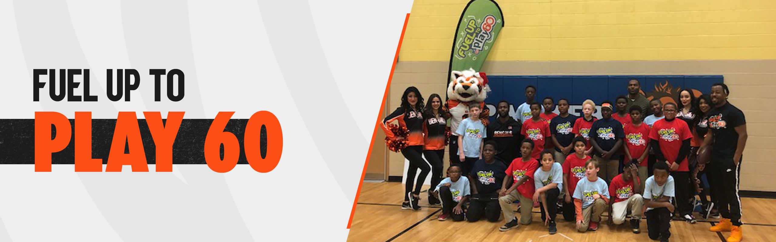 Detroit Lions 'Fuel UP and Play 60'