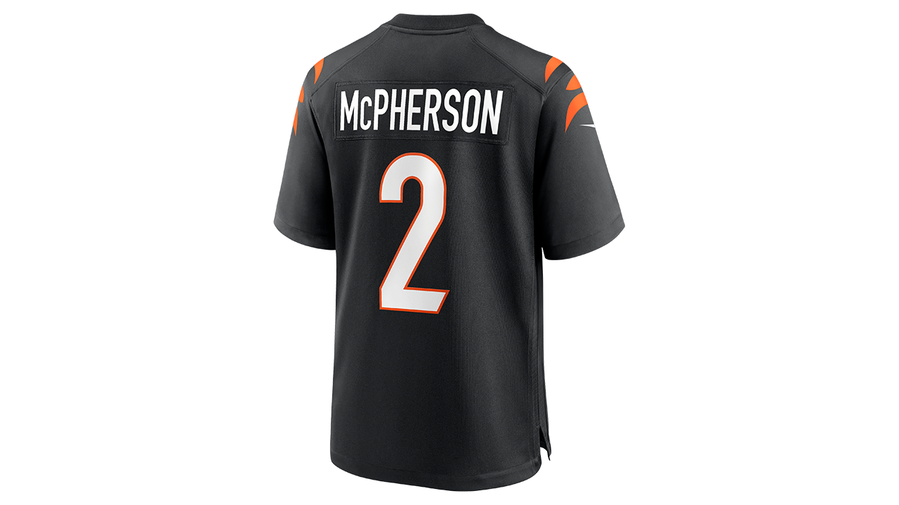 Evan McPherson Black Game Jersey