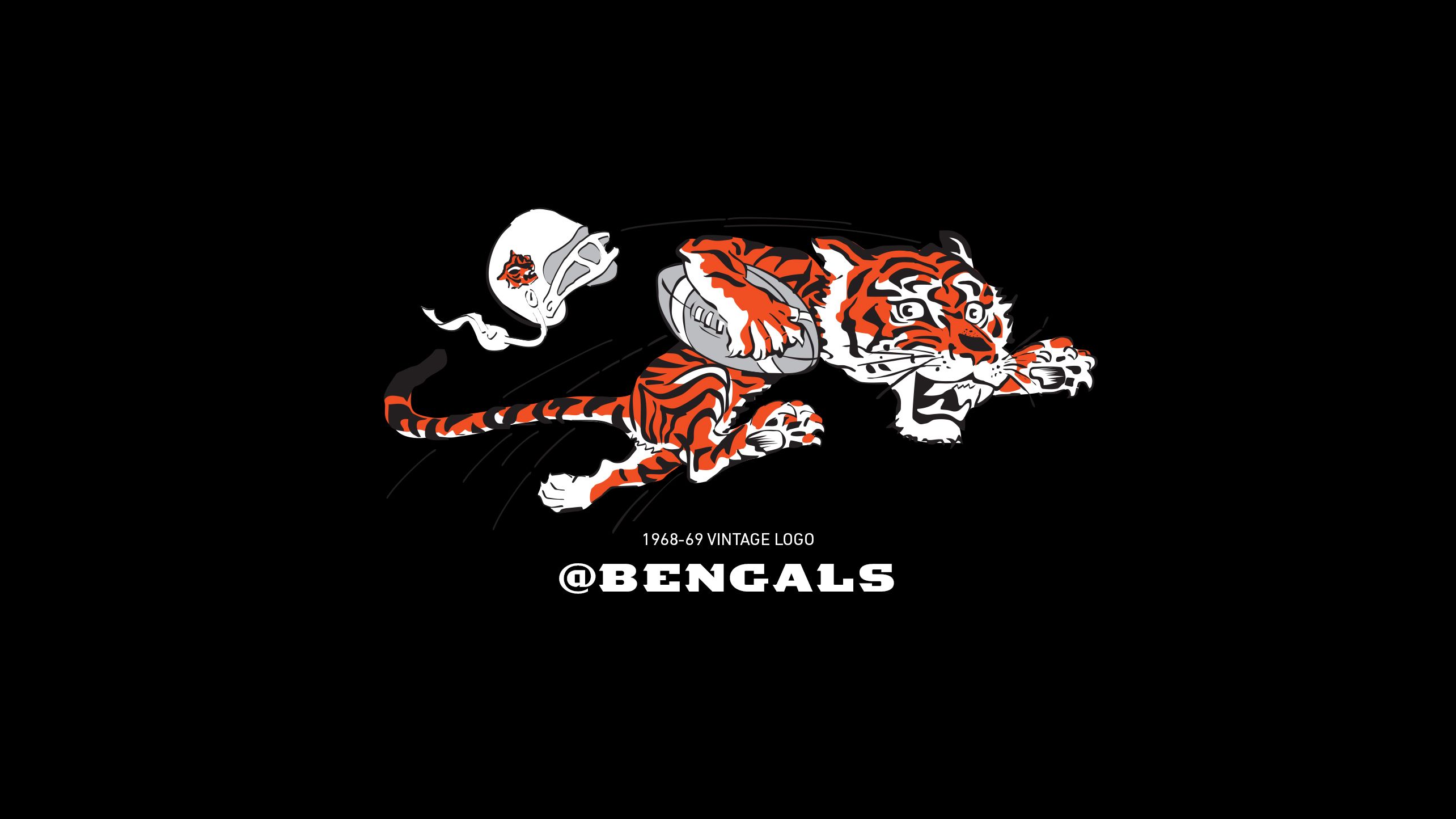 vintage bengals logo