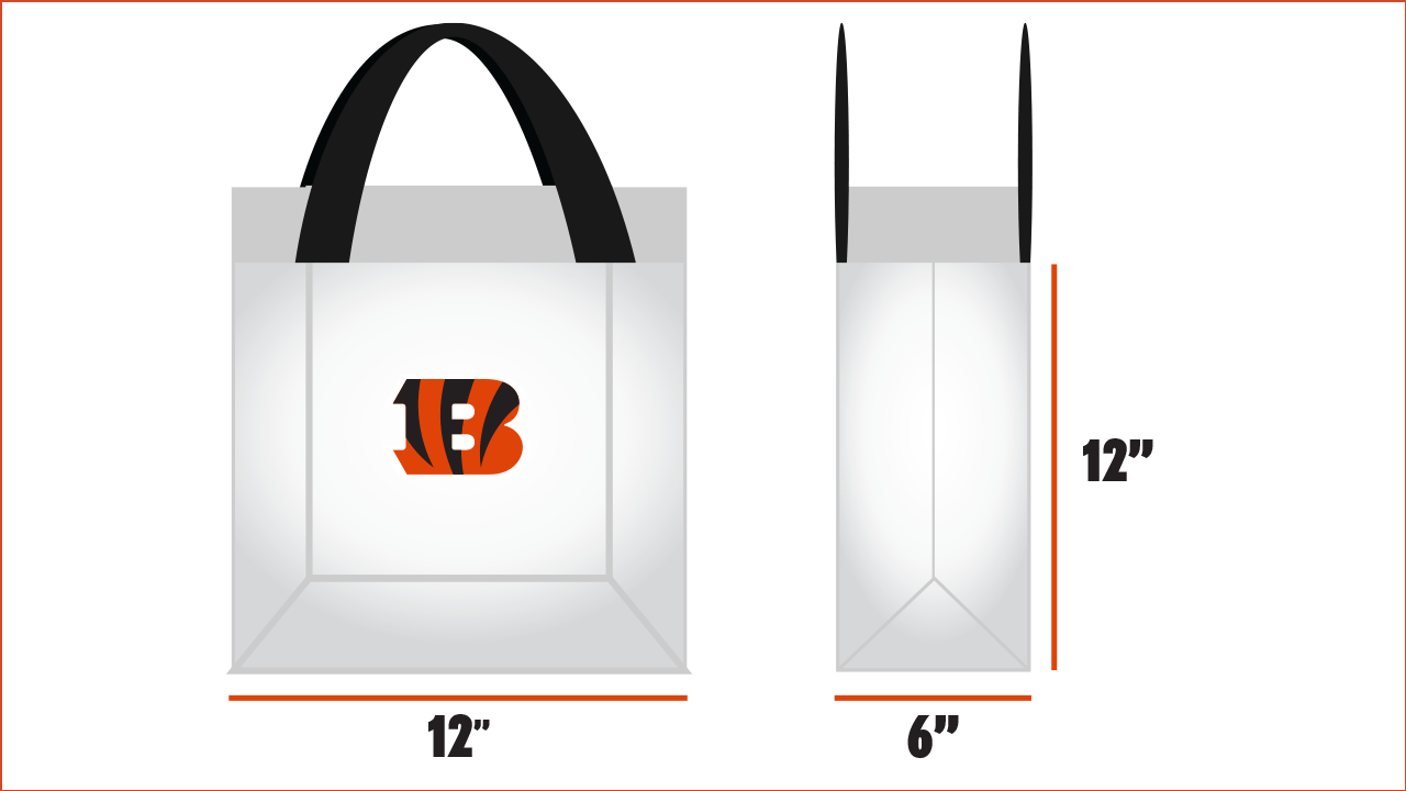 Gameday, Updated Clear Bag Policy