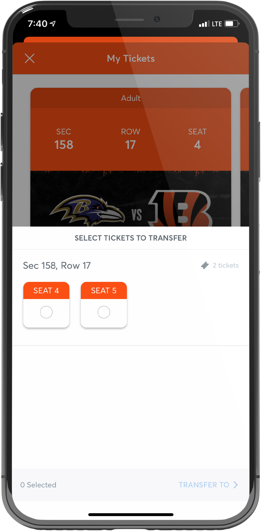 Cincinnati Bengals Tickets  Mobile Ticket Guide 