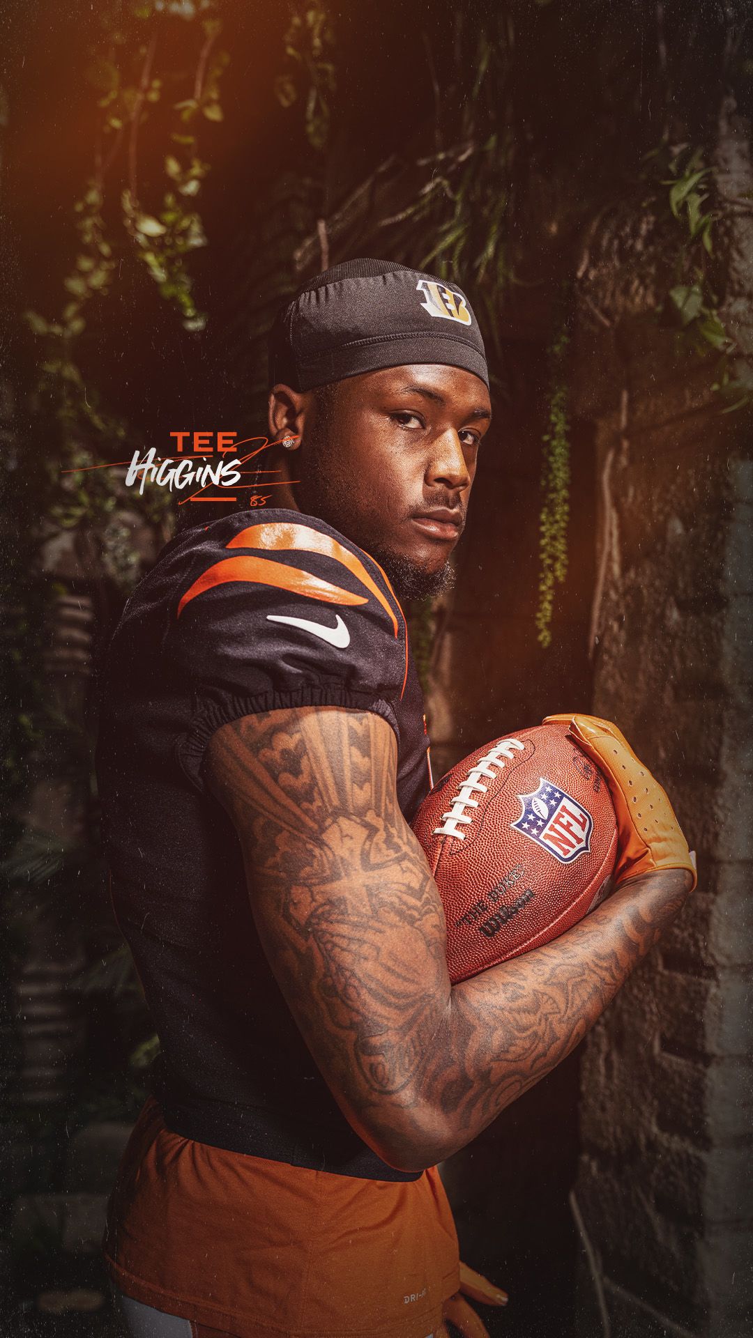 tee higgins wallpaper bengals