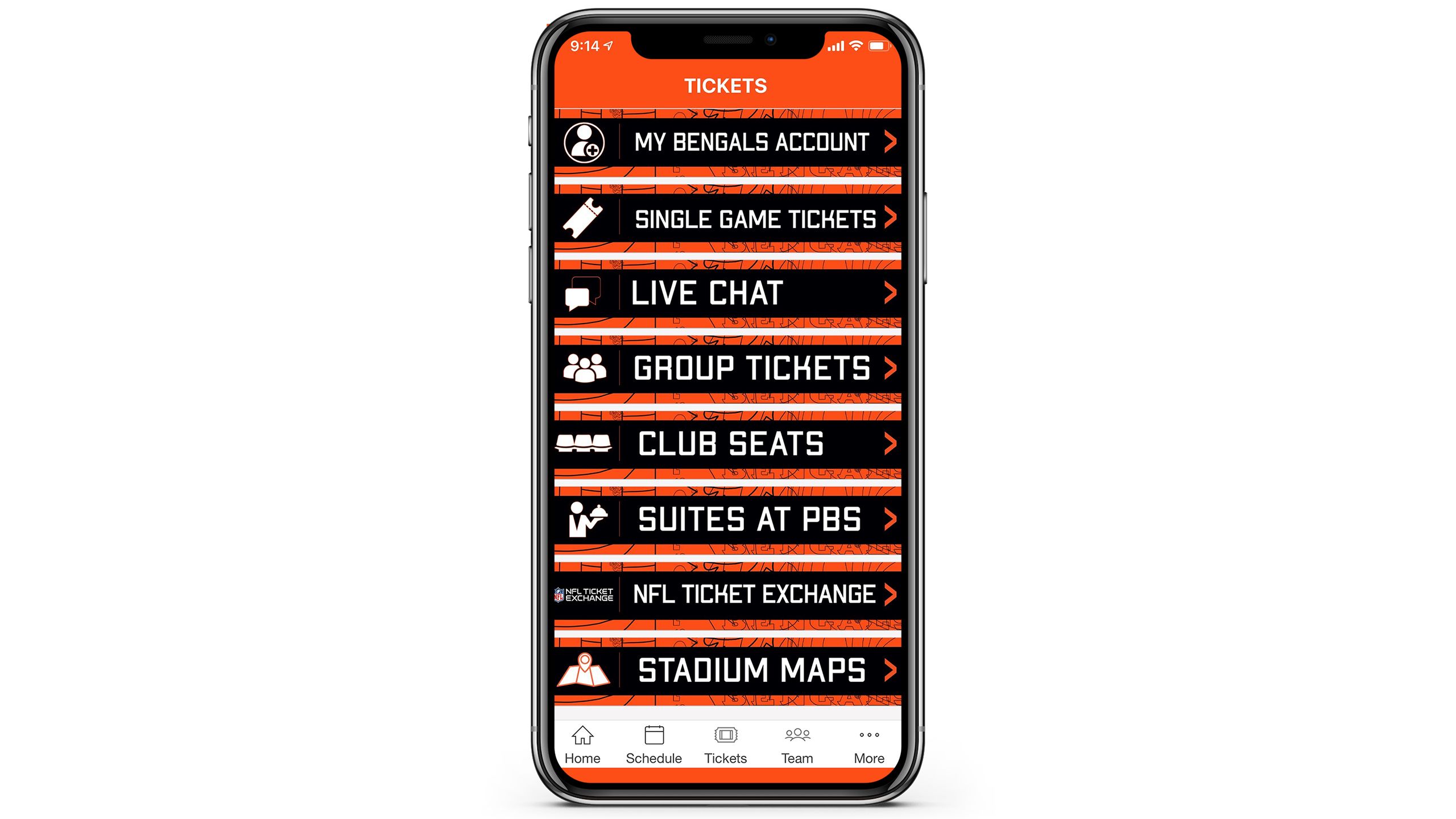 Cincinnati Bengals Tickets Mobile Ticket Guide