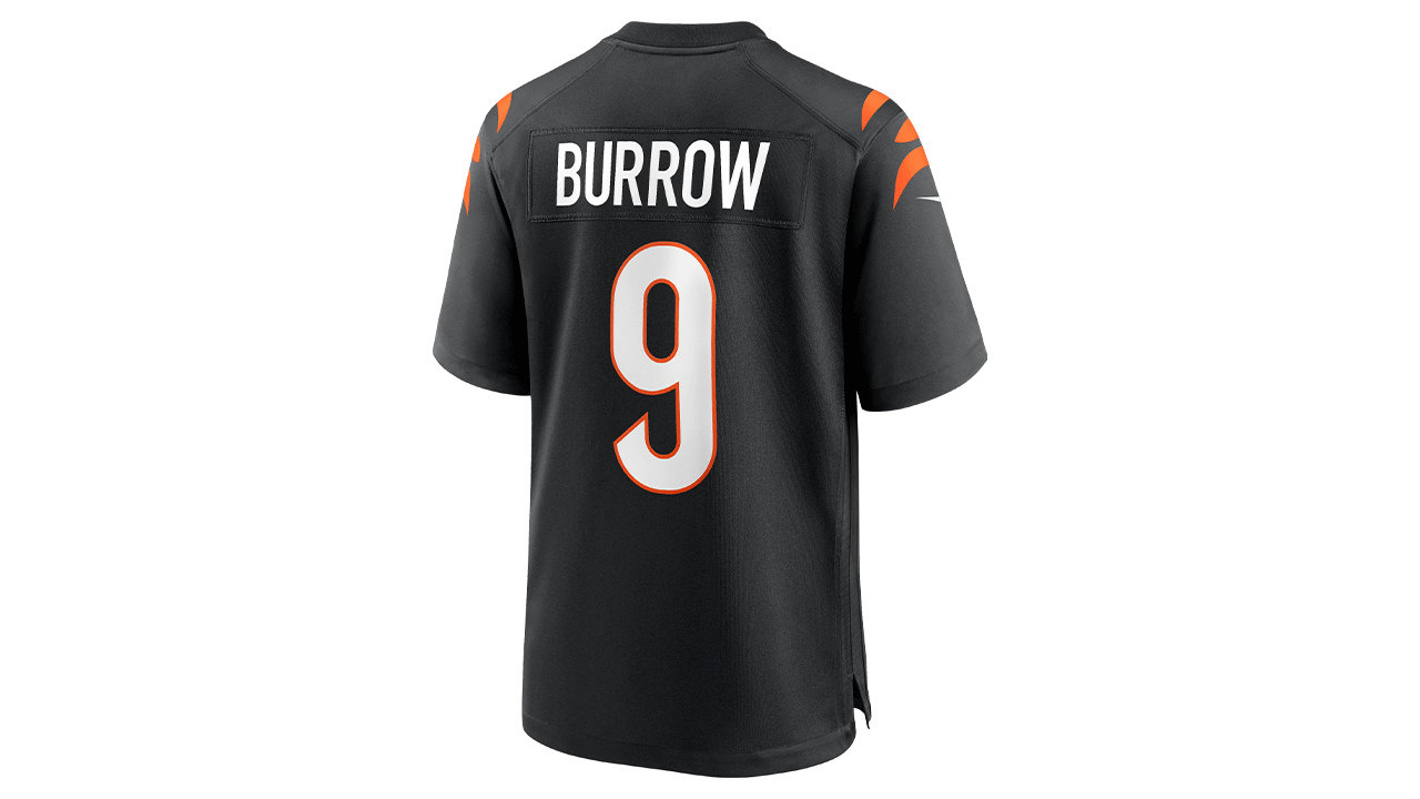 Youth Burrow Black Jersey