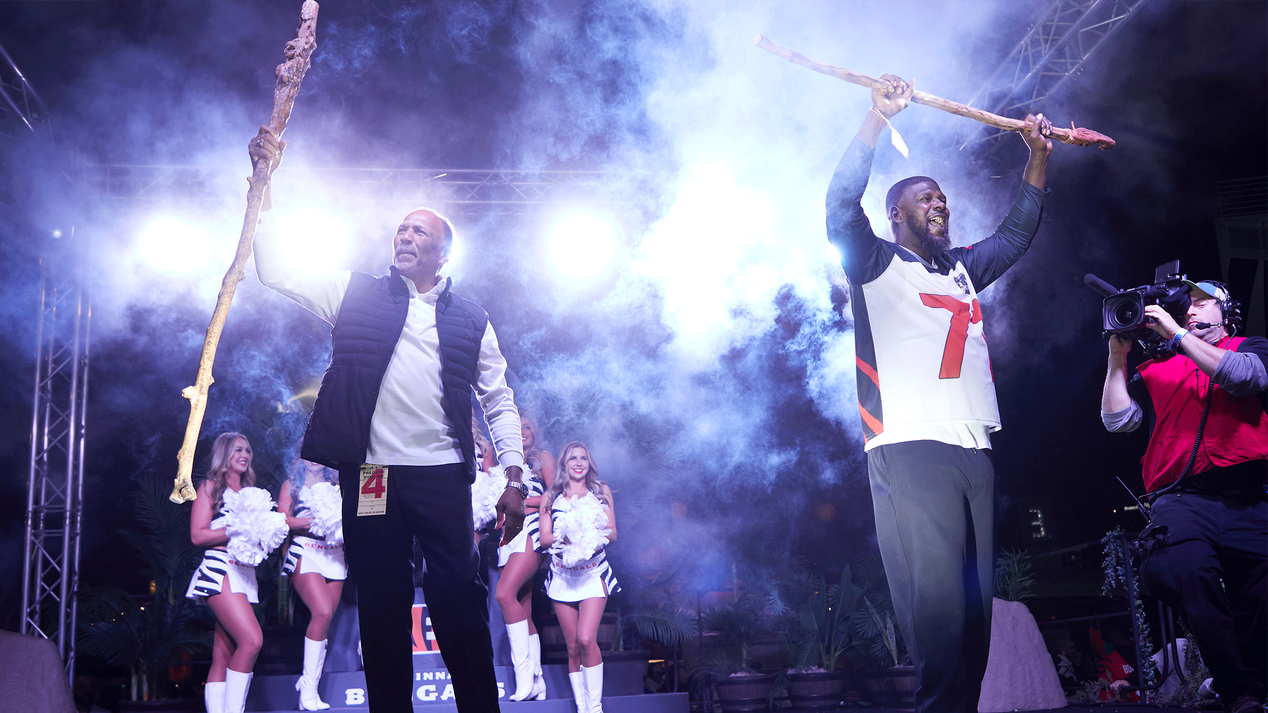 Ring of Honor Inductees Isaac Curtis and Willie Anderson
