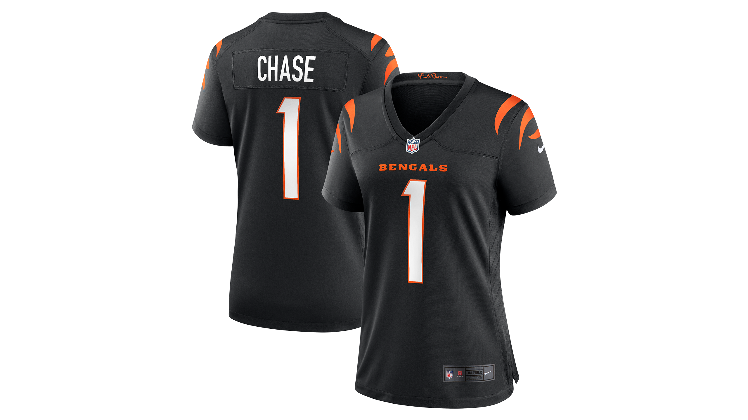 Ja’Marr Chase Black Game Jersey