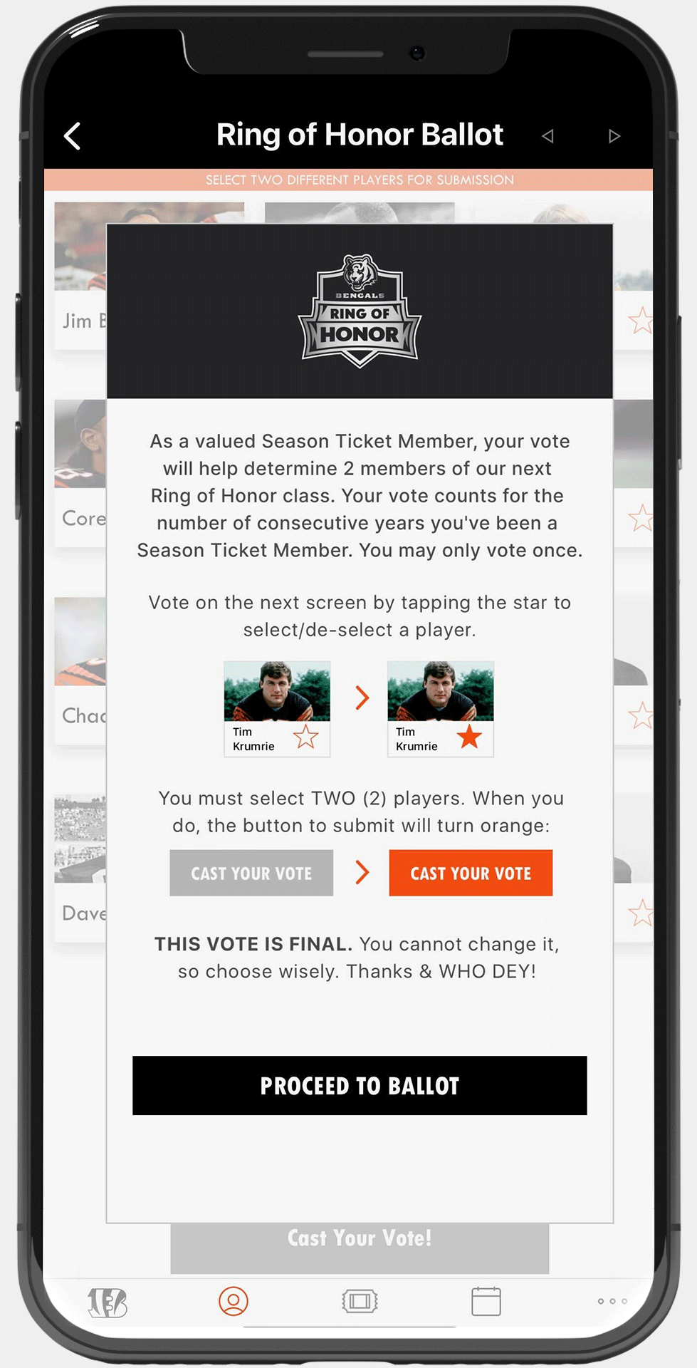 Bengals Ring of Honor Voting, How to Vote? - News