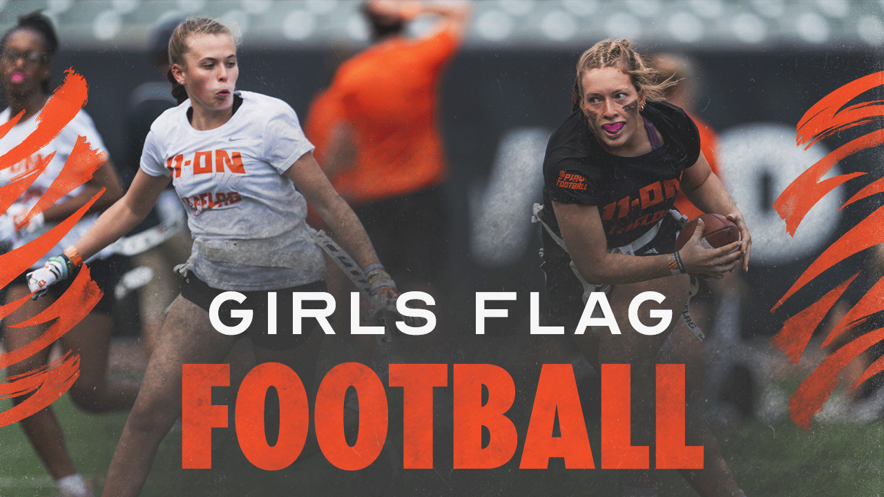 Girls 12u Jr. Browns Flag Football team headed to NFL FLAG Championships