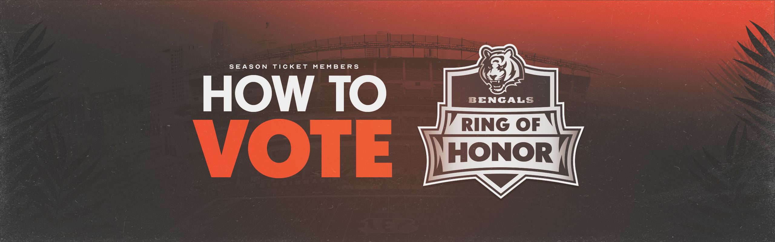 Bengals Ring of Honor 2022 Voting Starts Today