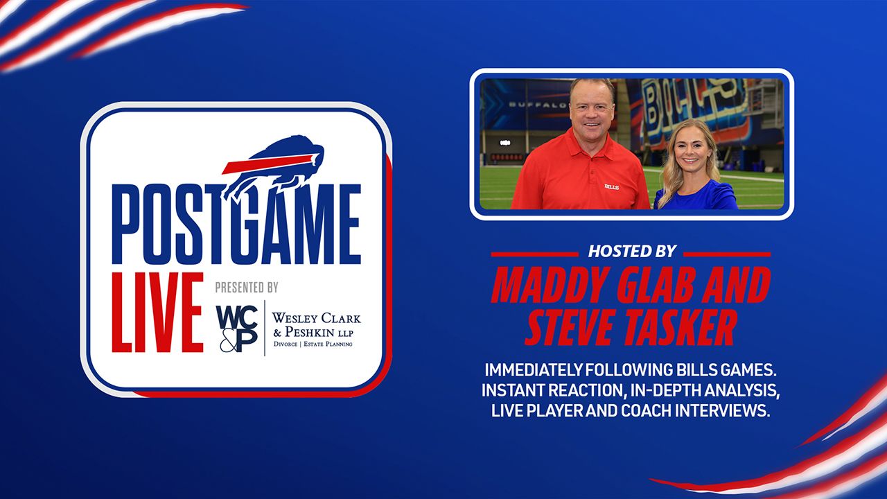 WATCH LIVE: Bills postgame news conference