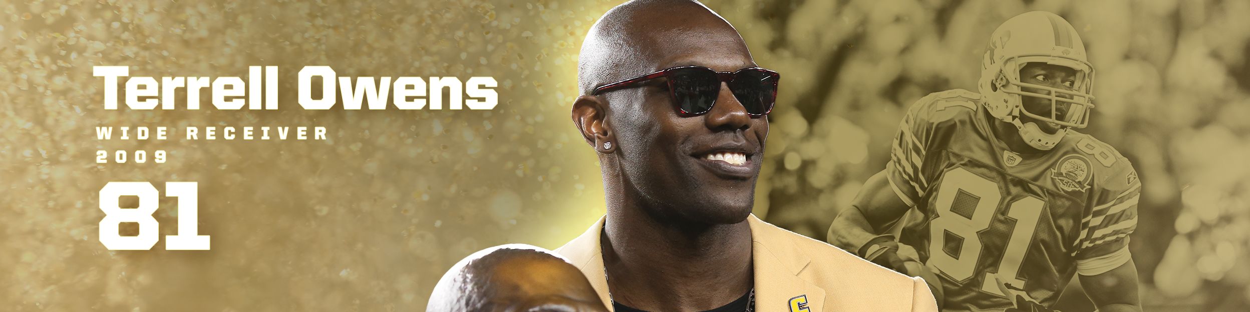 Terrell Owens entering San Francisco 49ers Hall of Fame 