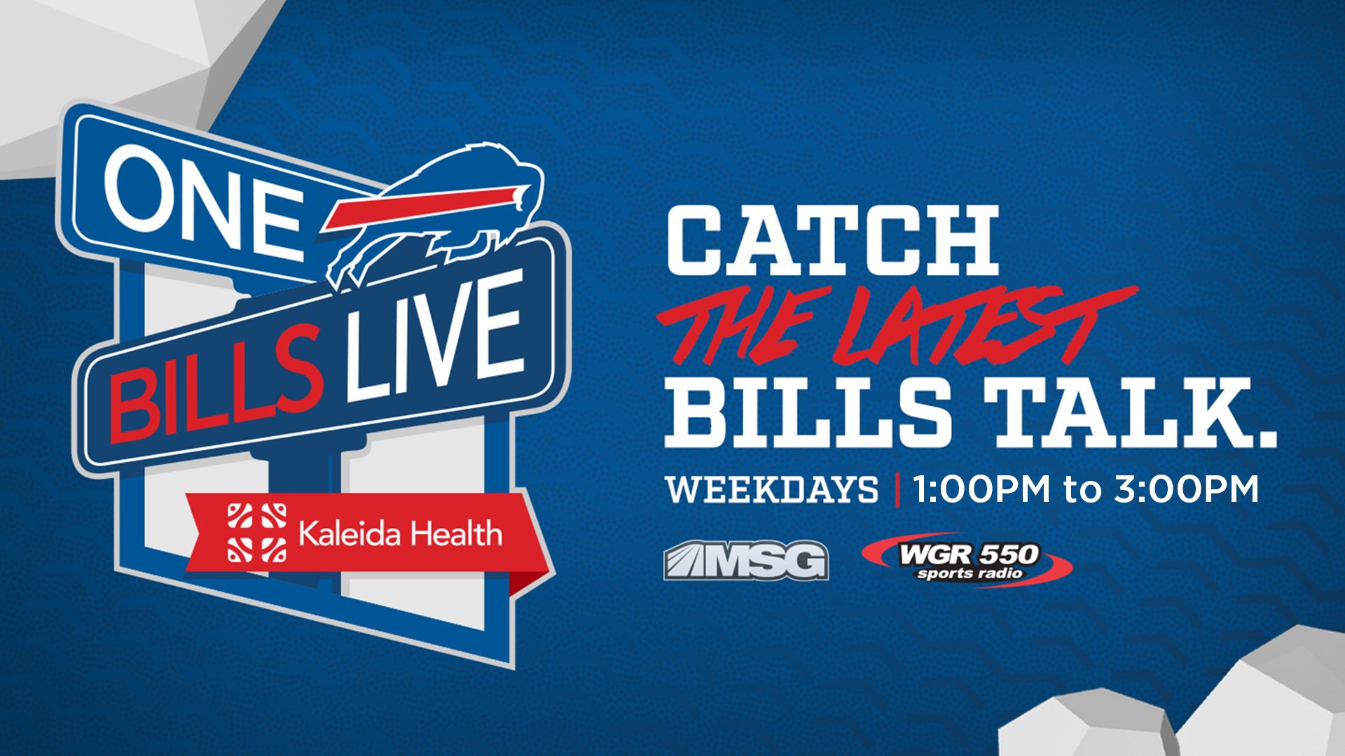 Buffalo Bills Audio, One Bills Live