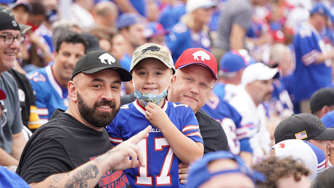 buffalo bills rainbow hat