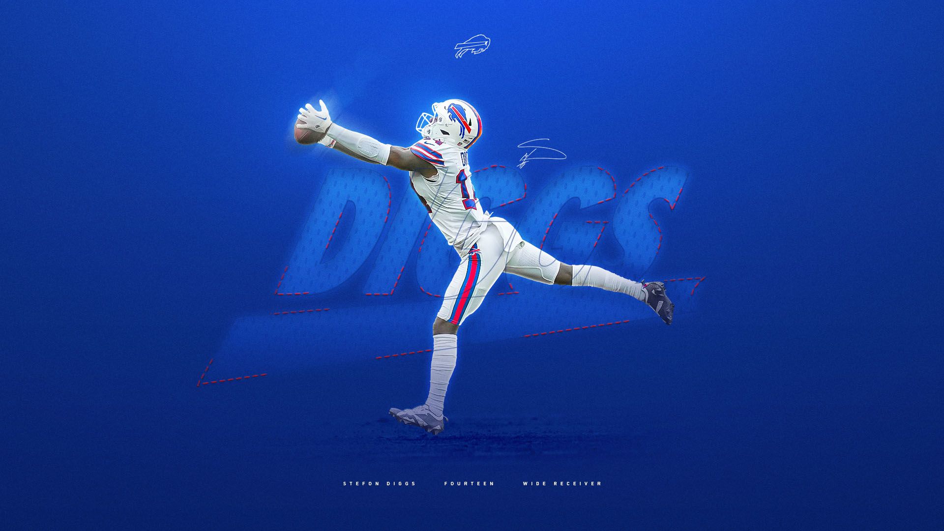 Download Stefon Diggs Buffalo Bills Football Player Wallpaper