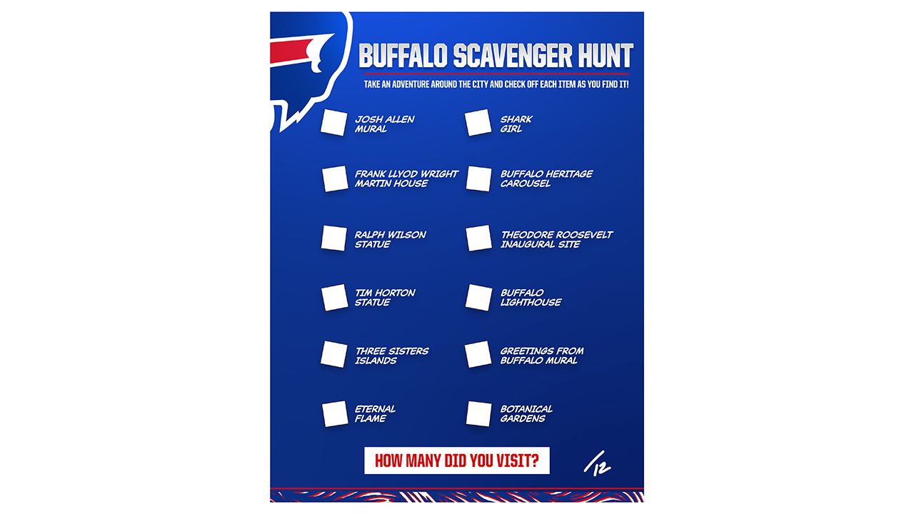 Buffalo Bills Mini Mafia Activity Page