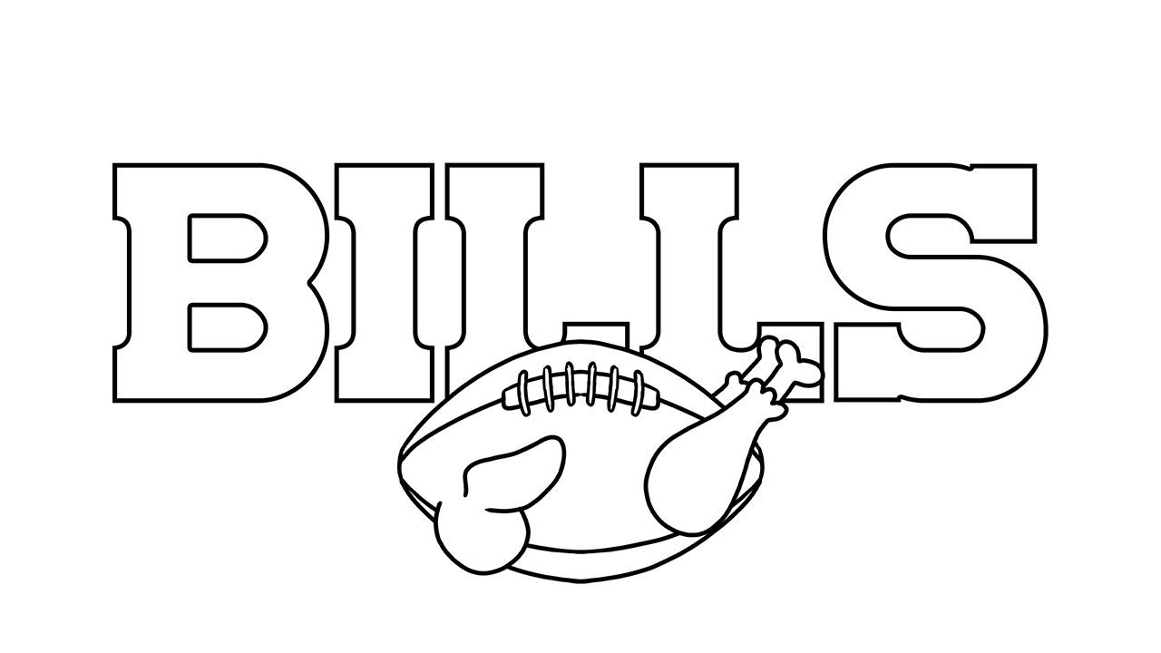 Buffalo Bills Coloring & Activity Book ~ Officially licensed by