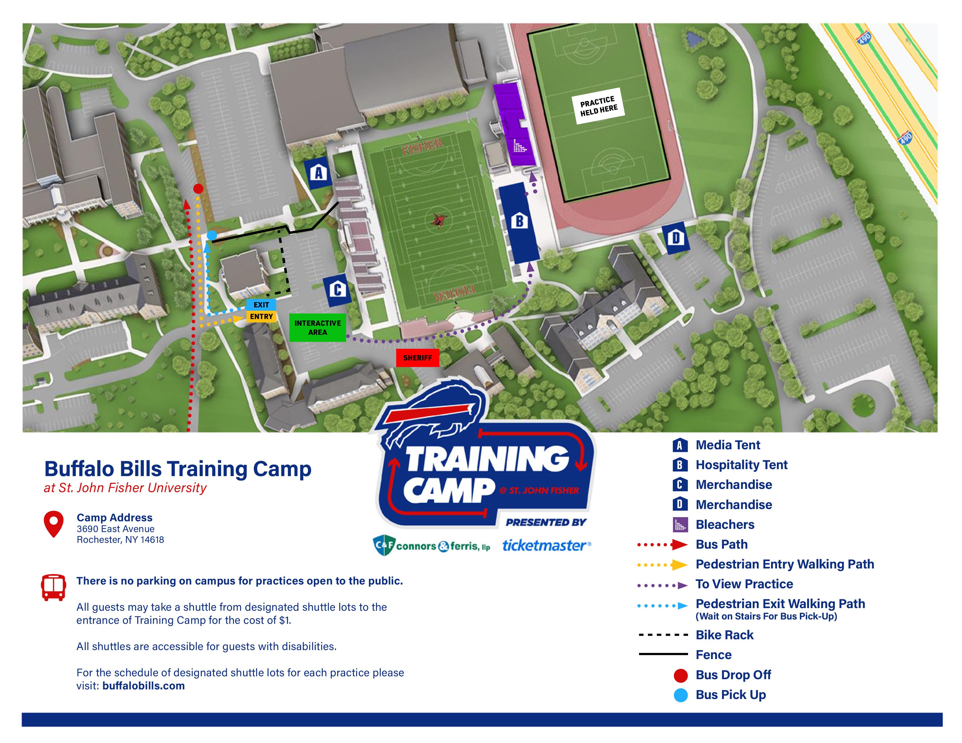 Outrageous Prices For FREE Buffalo Bills Training Camp Tickets