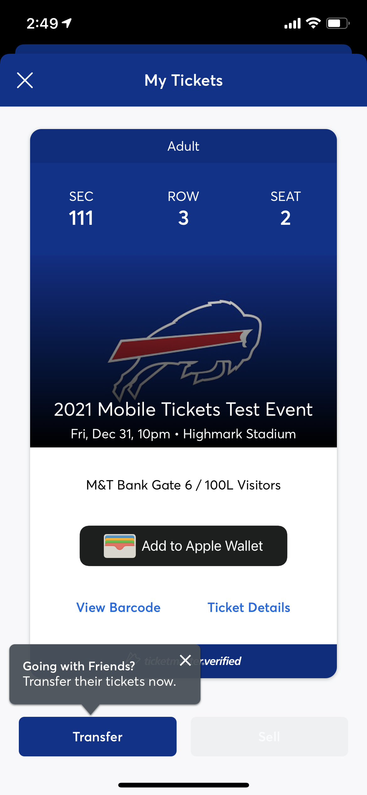 Buffalo Bills Mobile Ticketing | Buffalo Bills buffalobills.com