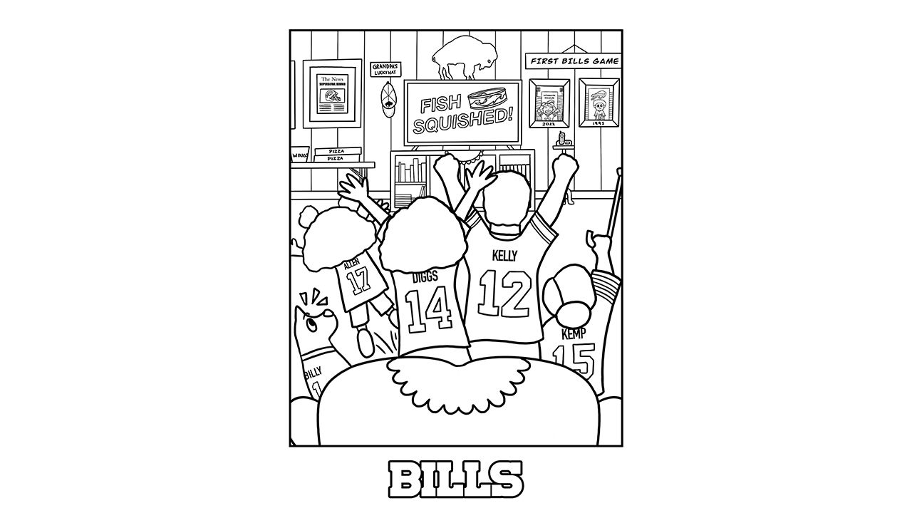 Buffalo Bills Logo Coloring Pages - Get Coloring Pages