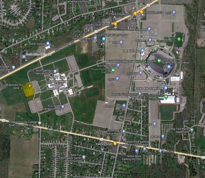 Ride Share Lot Image