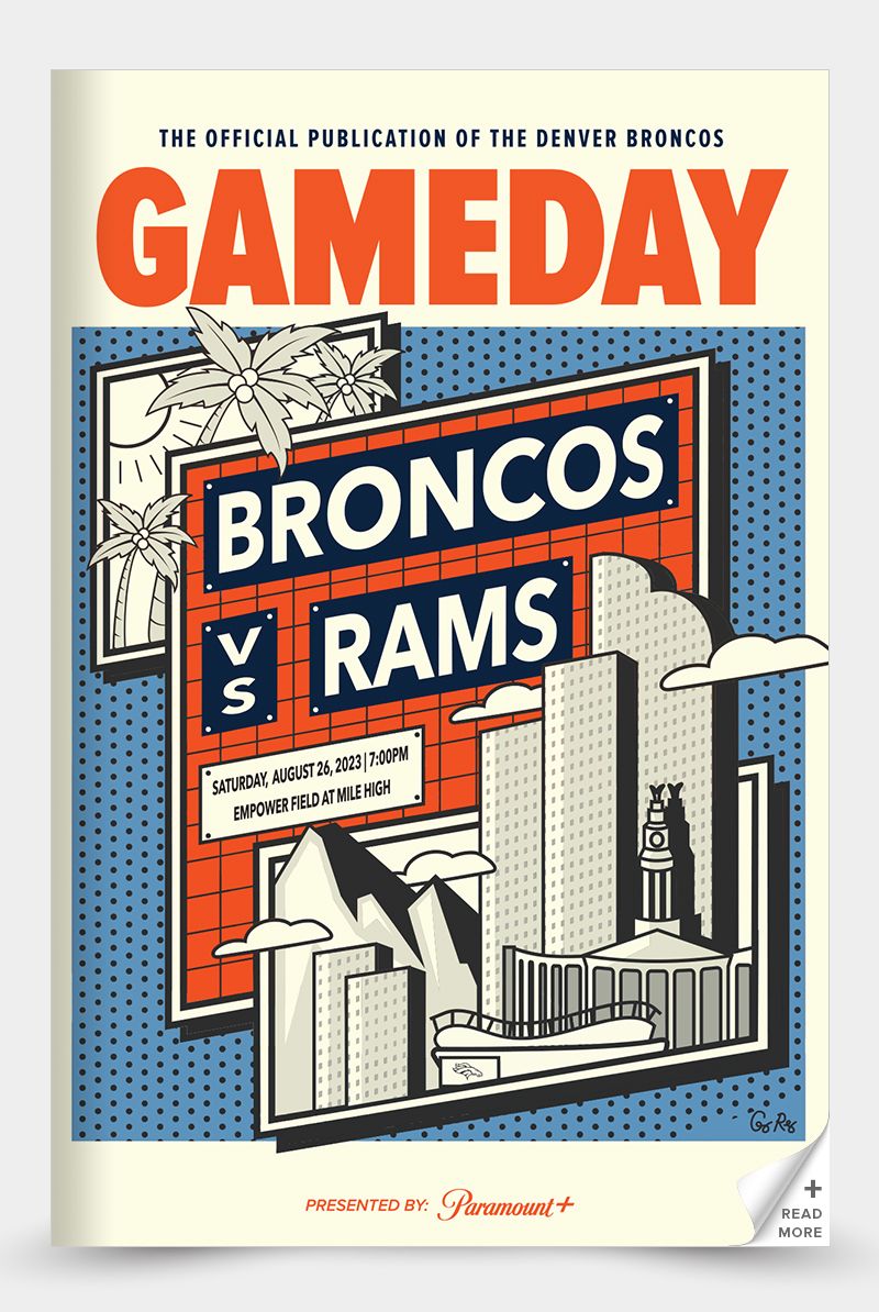 Read the 2023 Rams vs. Broncos Gameday Program