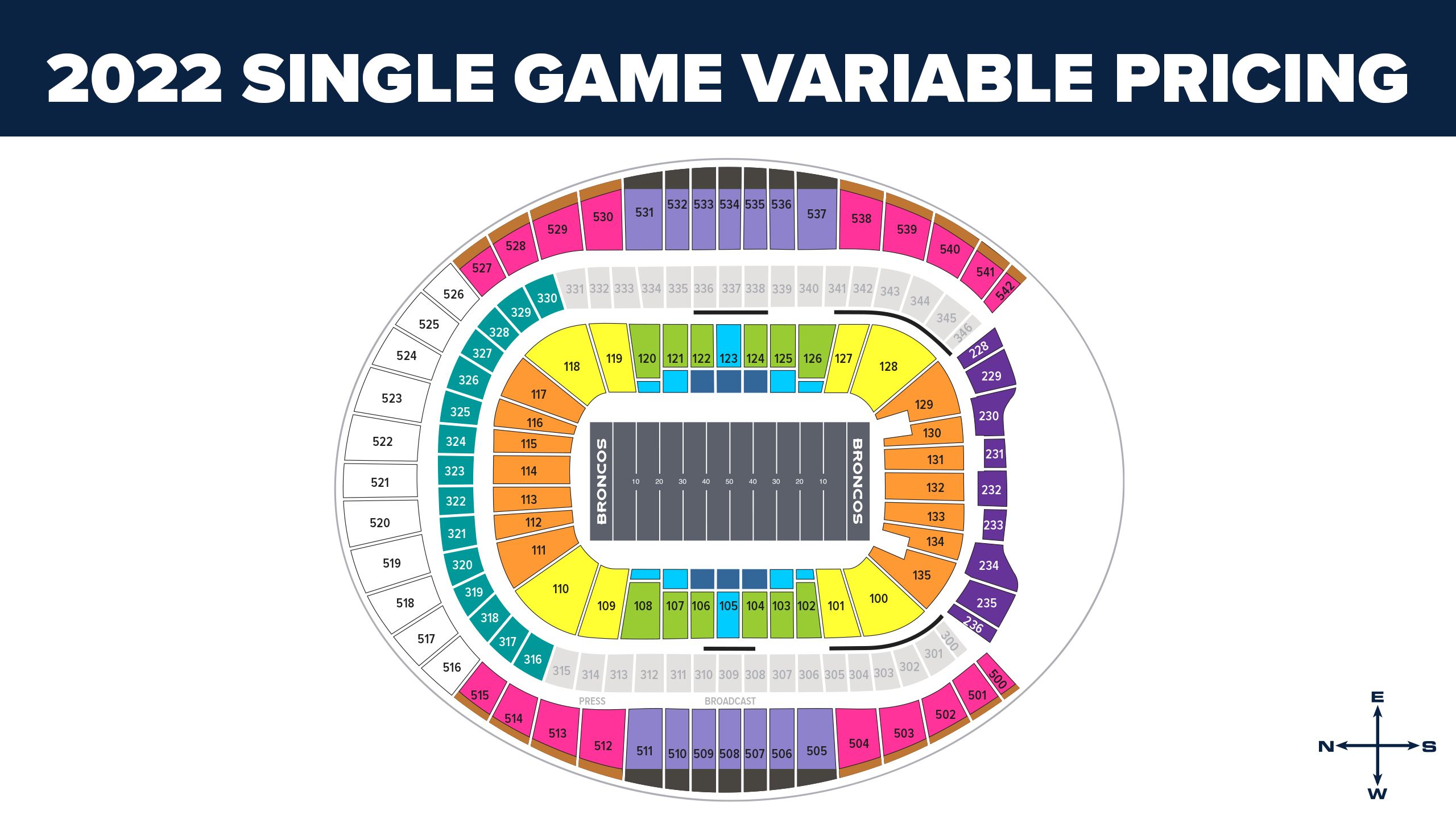 Denver Broncos Schedule 2023 Tickets