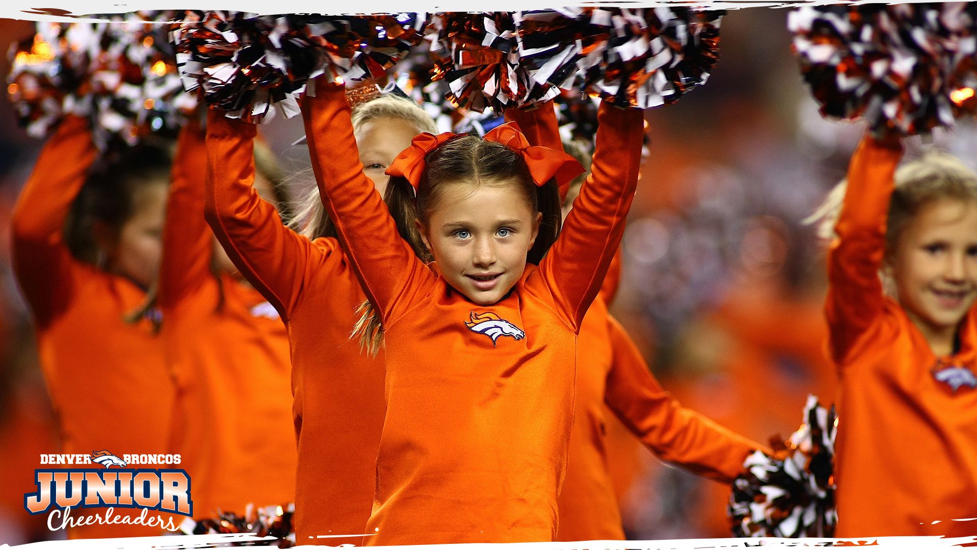 The Denver Broncos Junior Cheerleaders! Squad 3!!! //Baby Doll