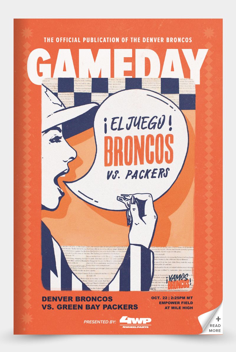 Read the 2023 Packers vs. Broncos Gameday Program