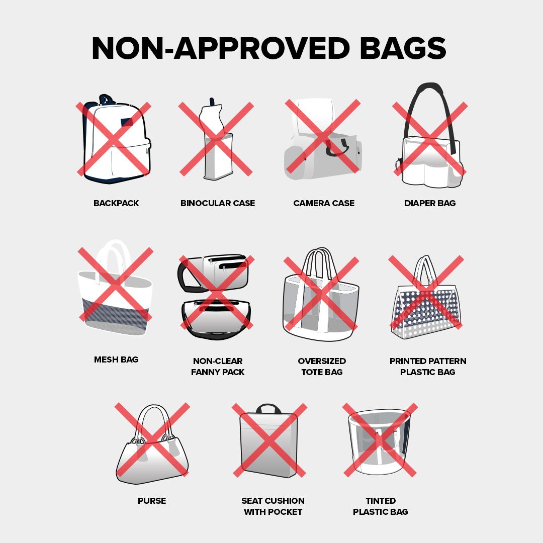 NFL Stadium Game Day Bag Policy