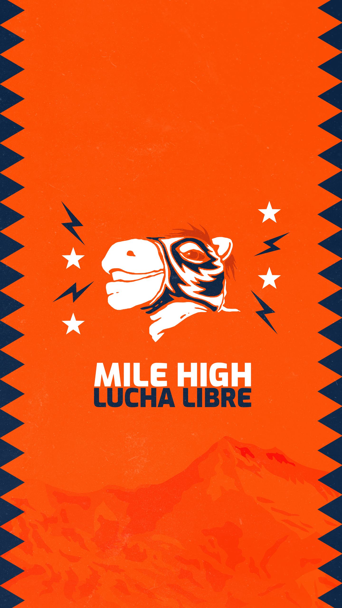 Download In the Mile High Lucha Libre mobile wallpaper for iPhone