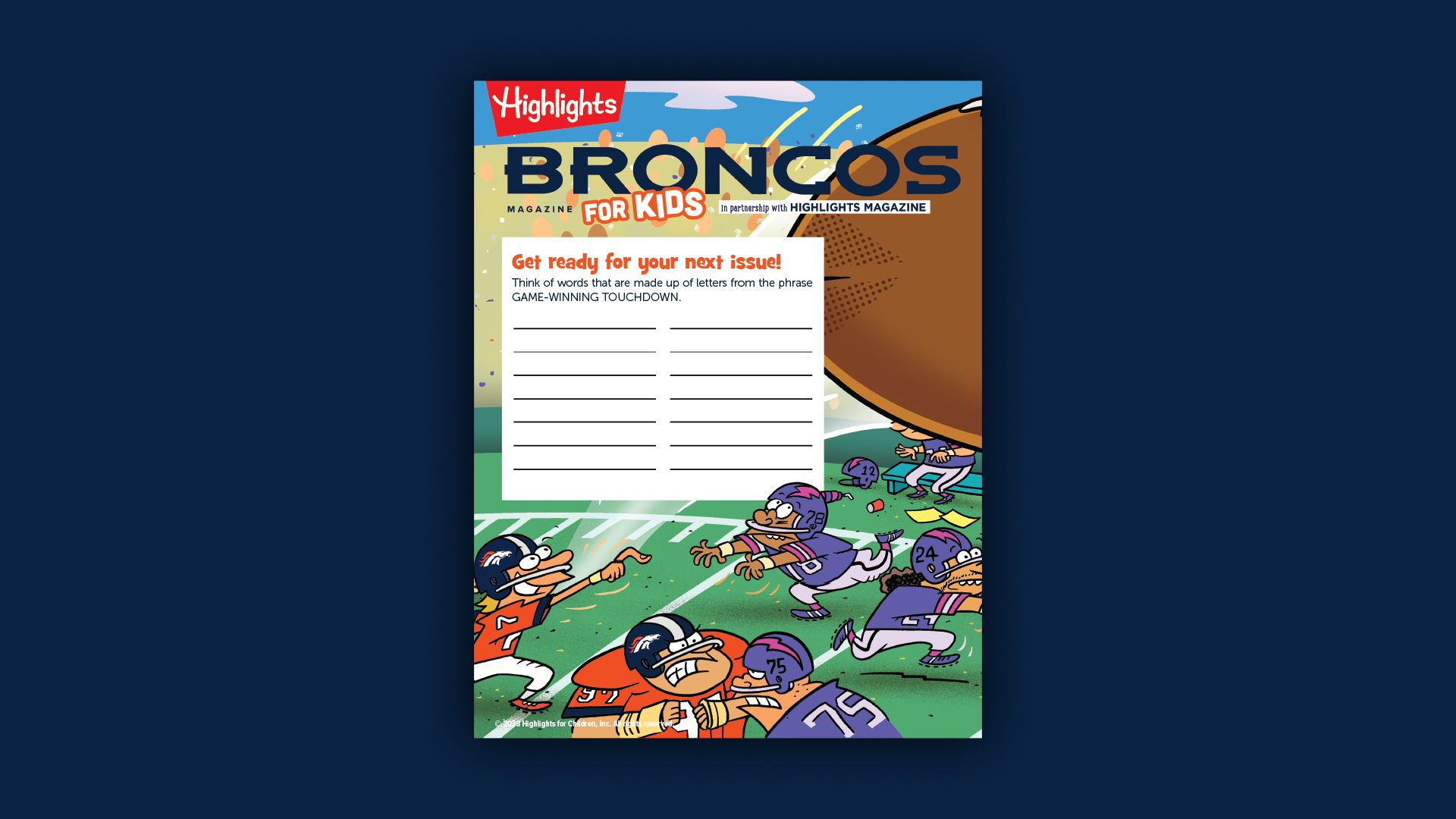 Download and enjoy a preview printout of the magazine.