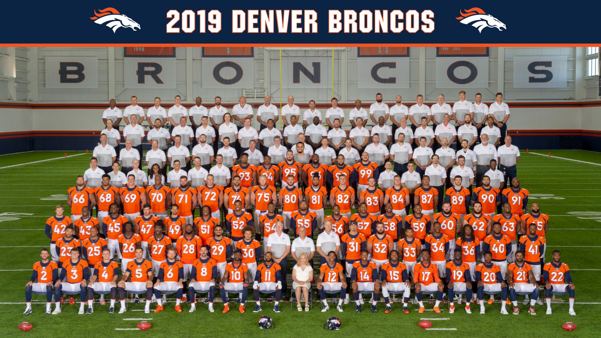 Denver Broncos Team Photo