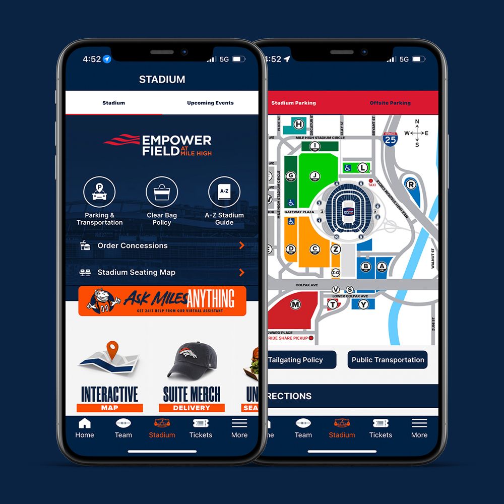 Denver Broncos  Parking & Transportation