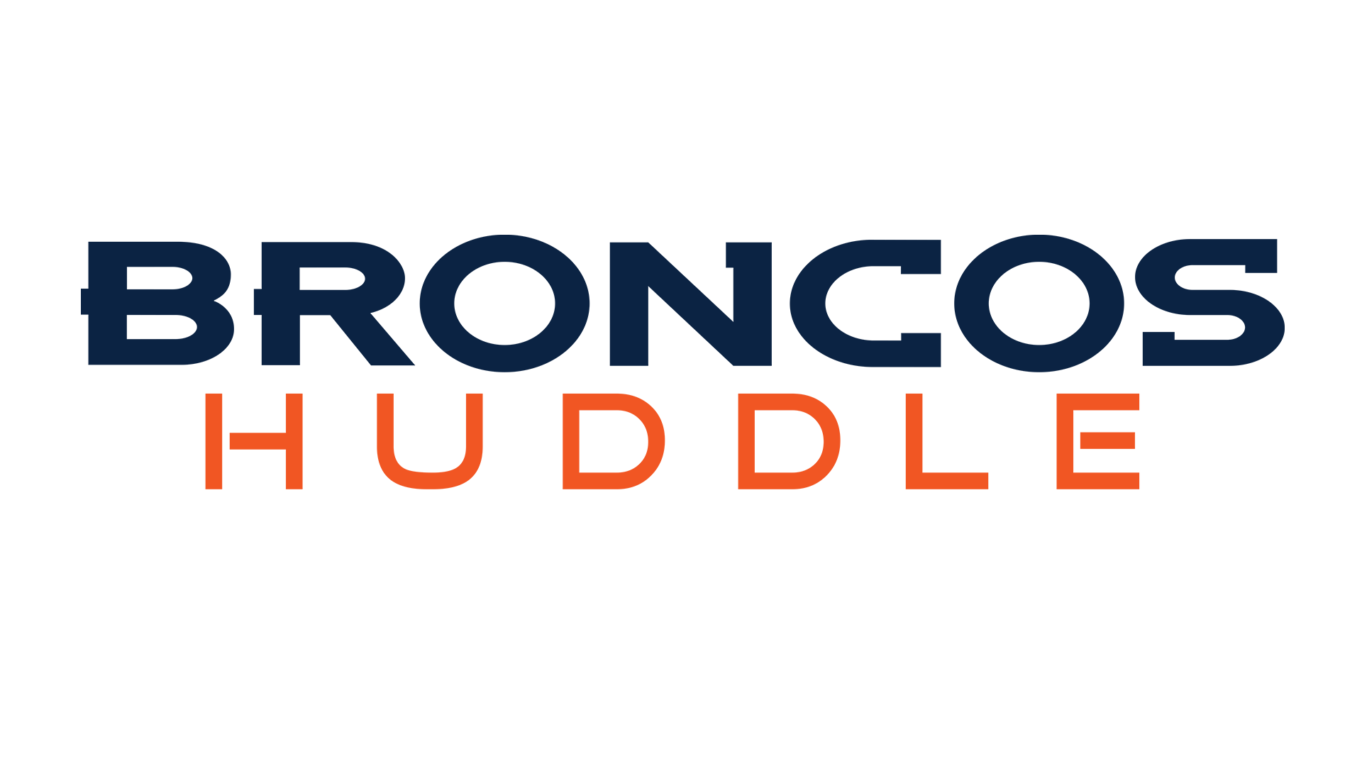 Broncos Huddle