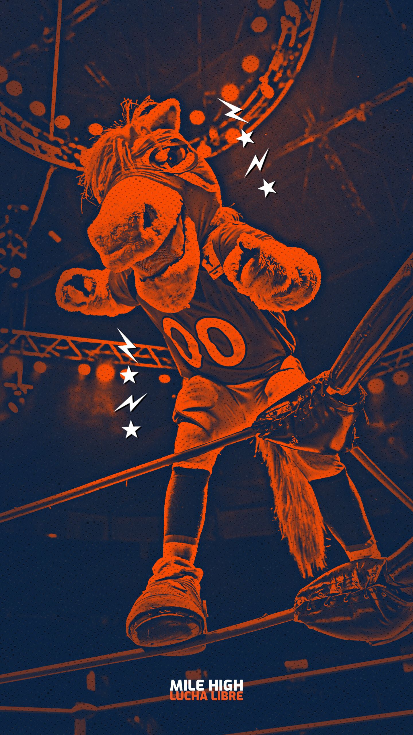 Download In the Ring Orange mobile wallpaper for iPhone