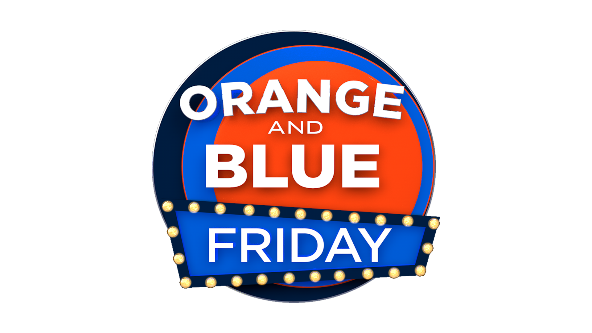 Orange and Blue Friday