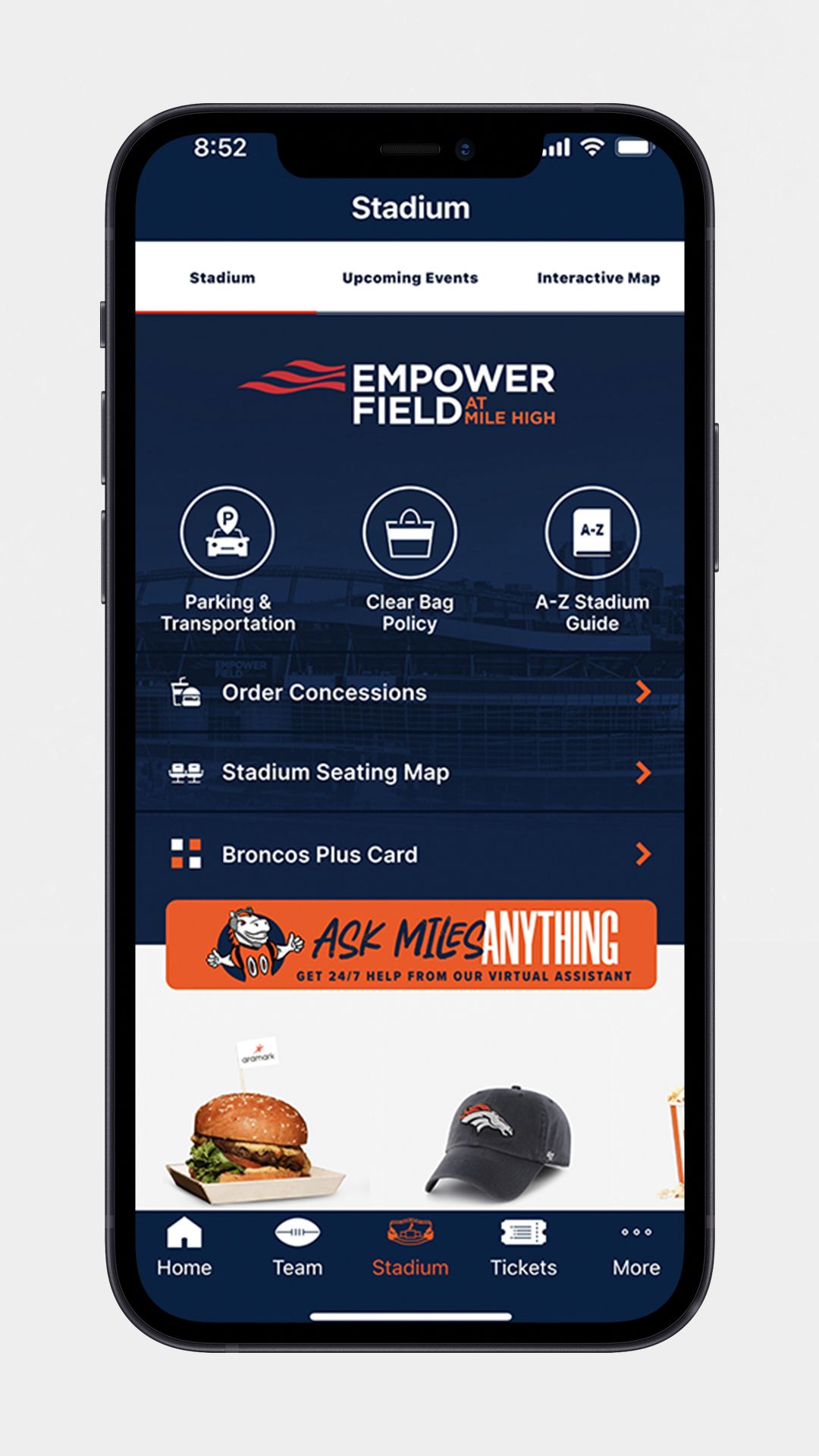 Mobile Tickets  Empower Field at Mile High