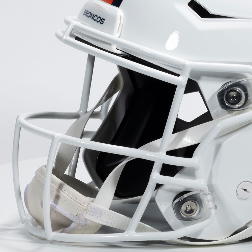 Video: Broncos Unveil White 'Snowcapped' Alternate Helmets Ahead