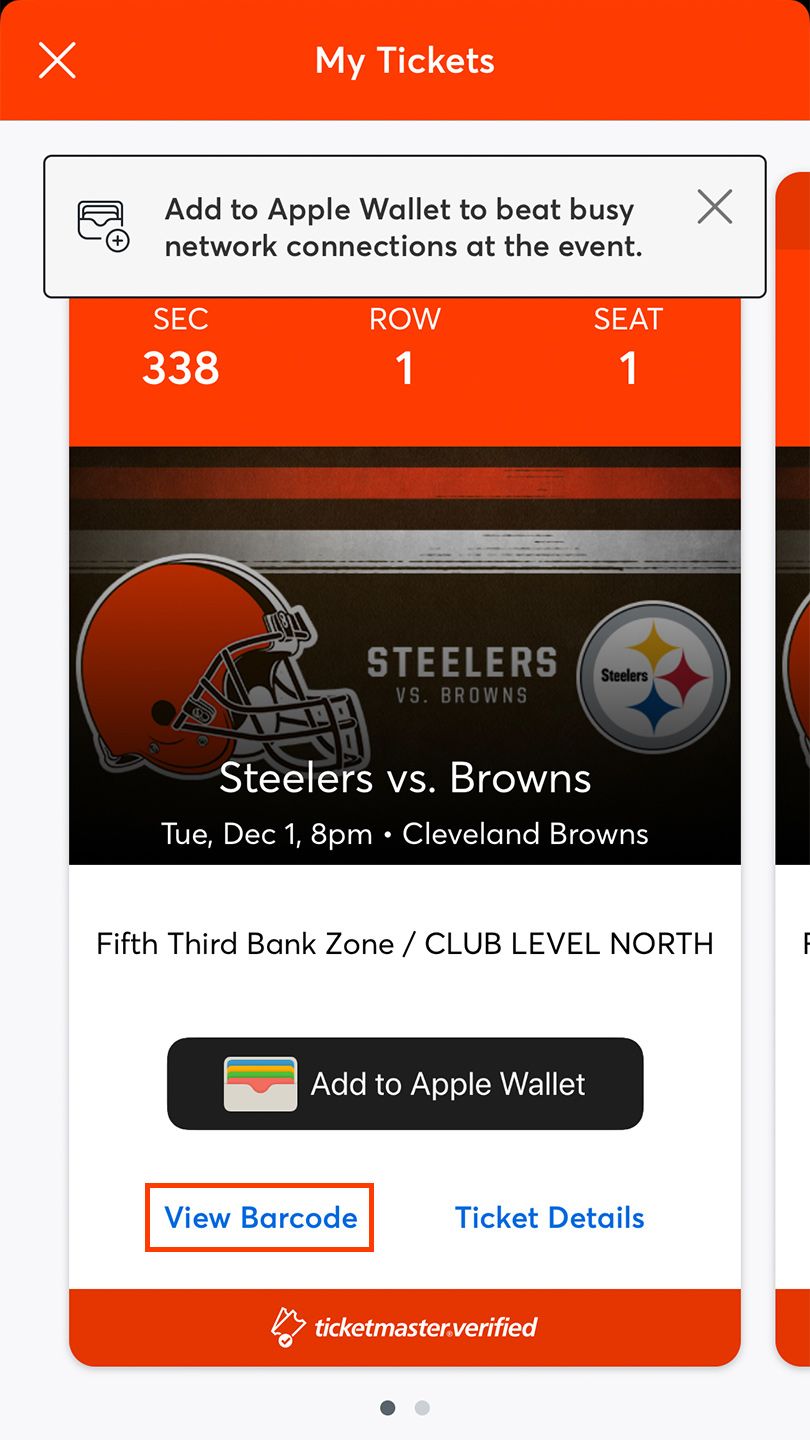 Browns Mobile Ticketing Information | Cleveland Browns ...