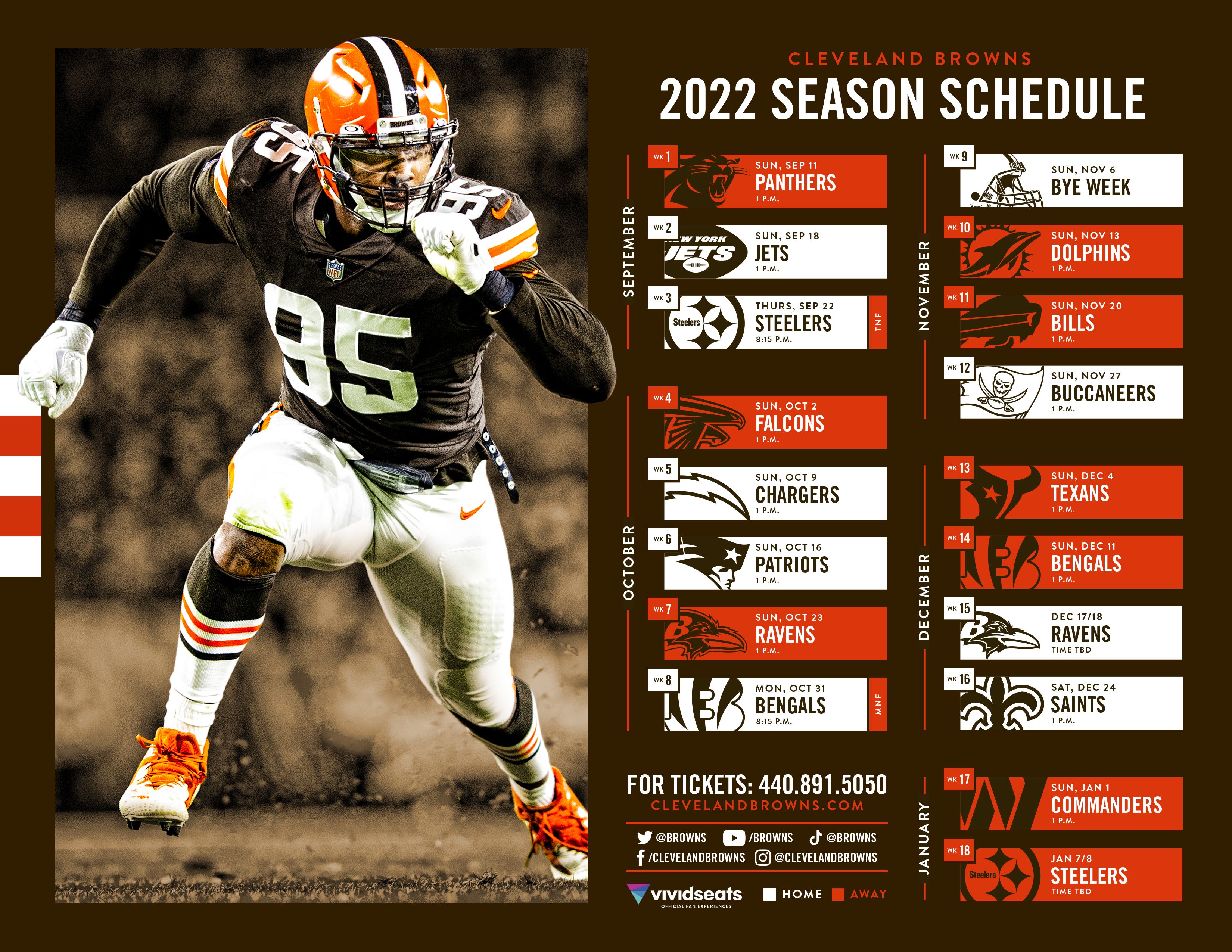 Cleveland Browns 2025 Home Schedule Dena Lorrayne