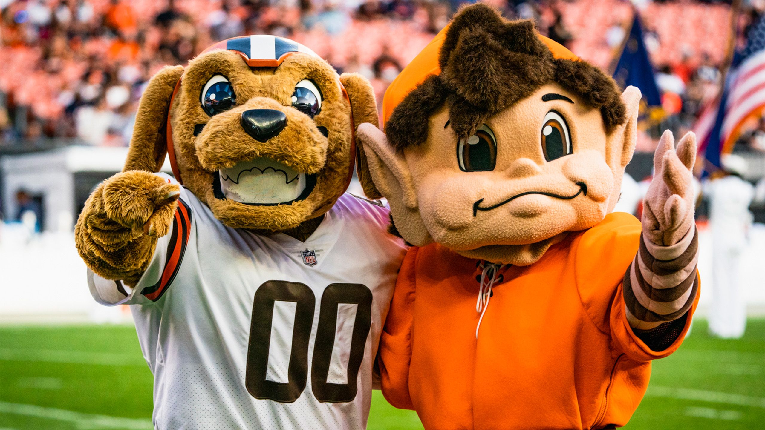 Request a Browns Mascot Appearance