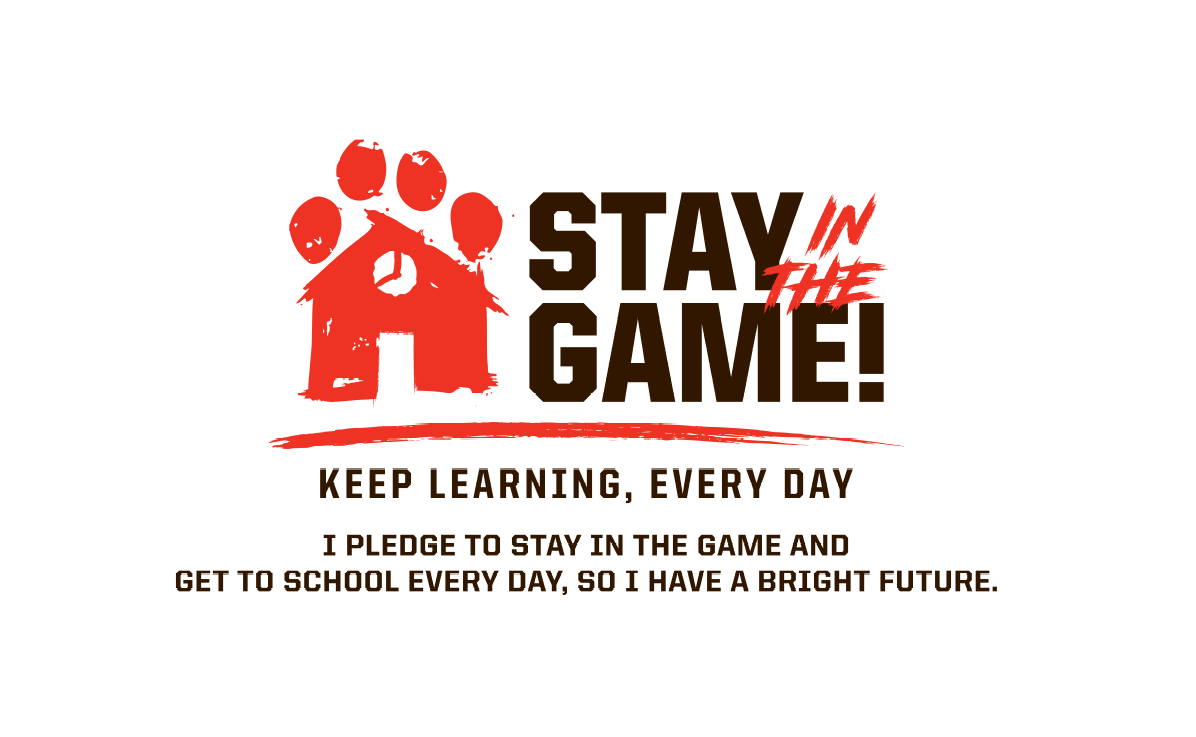 Cleveland Browns launch 'Get 2 School, Stay in the Game!' Network