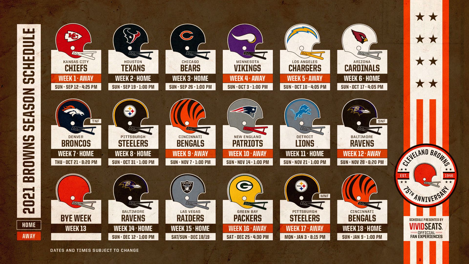 Cleveland Browns Schedule 2022 